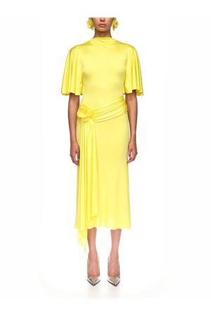 Abito midi in jersey giallo DAVID KOMA | RE26DK62DYELLOW